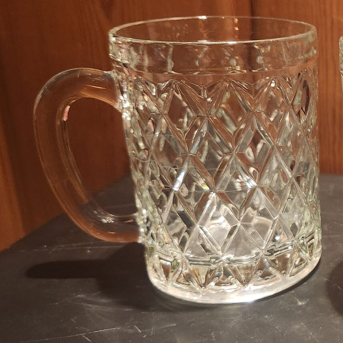 Vintage Set Of 2 Paul Sebastian Fine Crystal