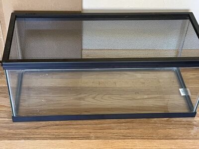 New Animal Fish Aquarium 20 Gallon With Lid