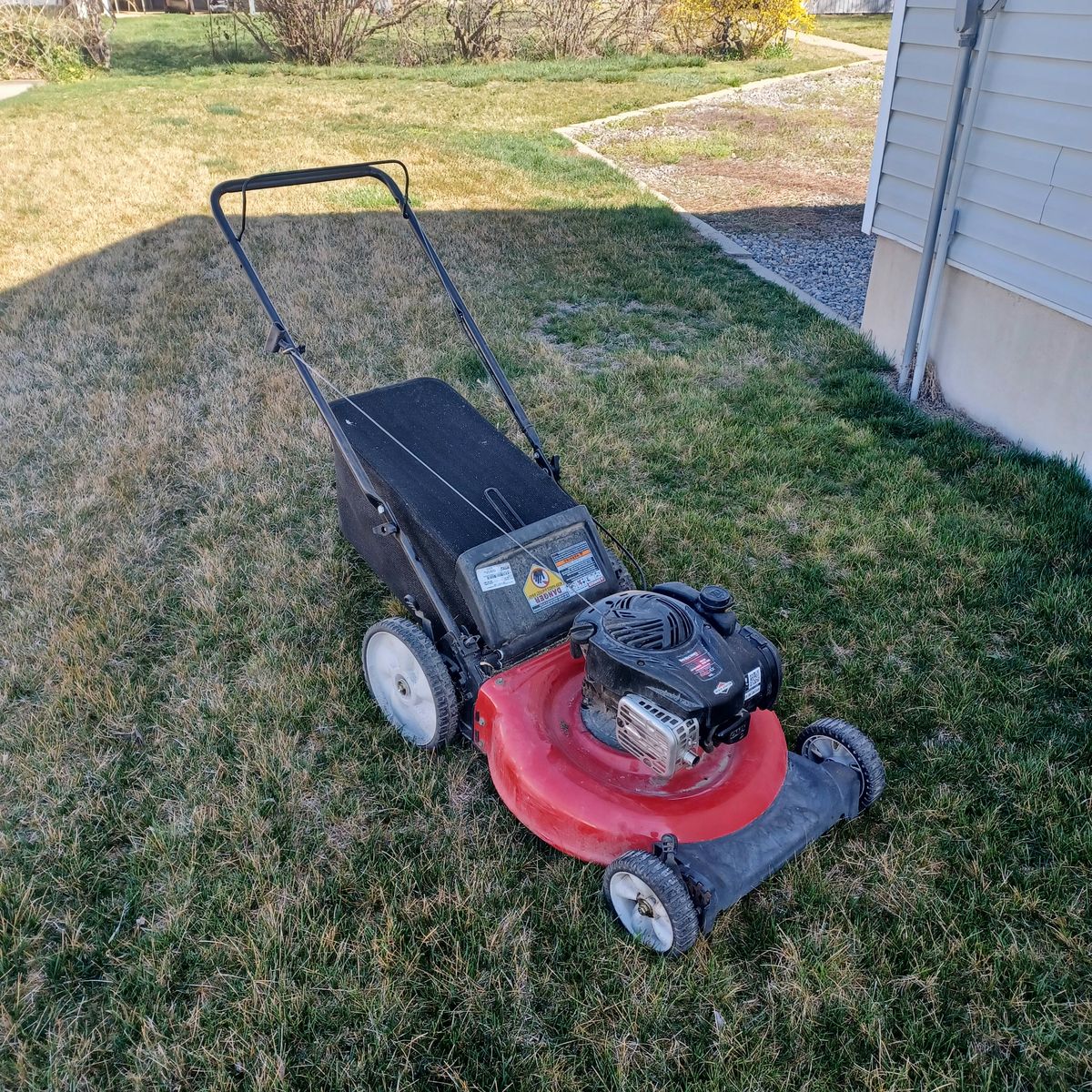 Yard machine push mower