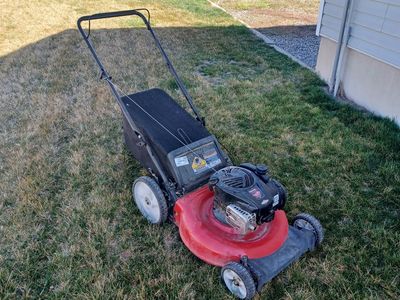 Yard machine push mower