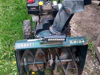 craftsman 2 stage snowblower