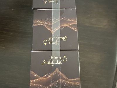 Hima Shilajatu Gold Resin 3-Pack - Certified Himalayan Shilajit