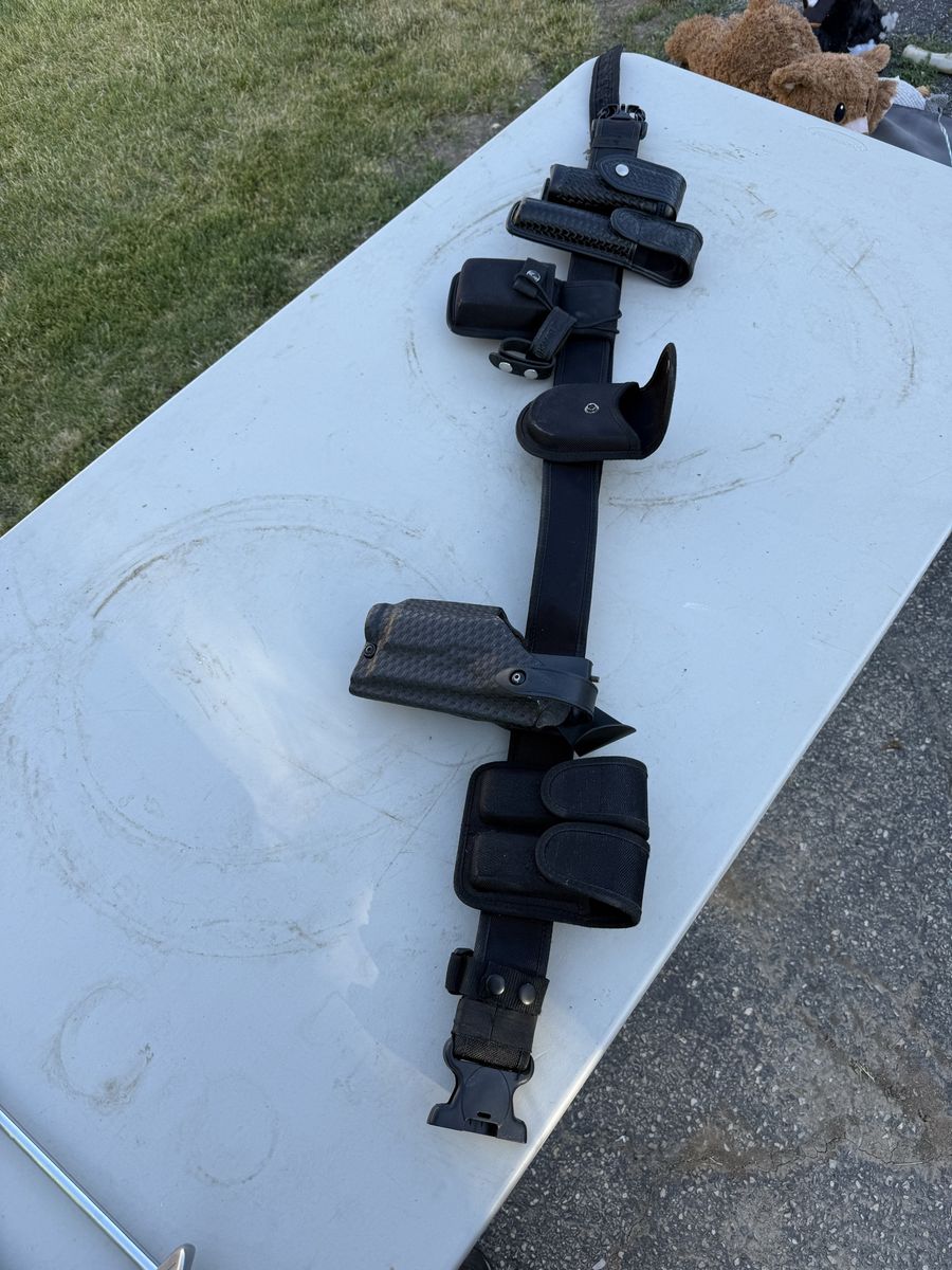 Tactical Belt and accessories