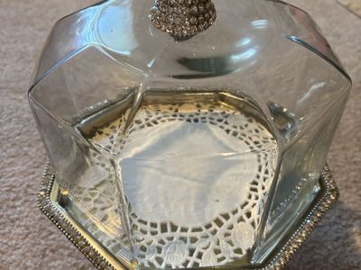 Decorative Bakery Glass Containers