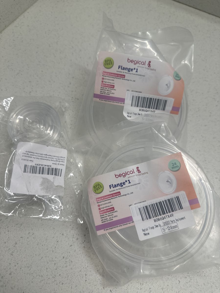 Momcozy Replacement Pump Parts Flange, Duckbill