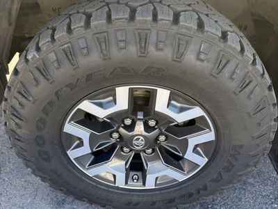 2023 Tacoma TRD Offroad Wheels on Duratracs