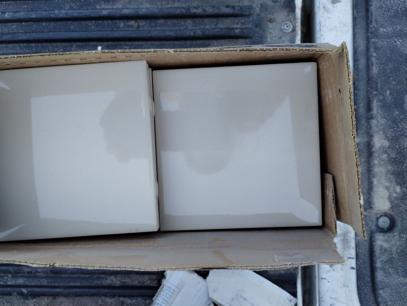 wall tile for sale 2 colors see labels for mor info mostly 6x6 some others