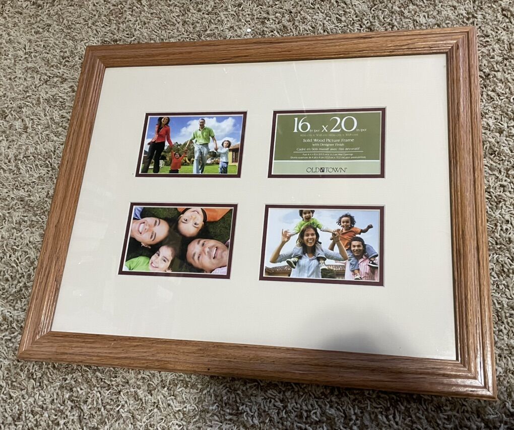 New 16x20 In Solid Wood Picture Frame Designer