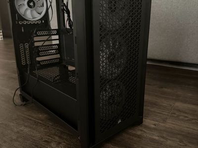Corsair 4000d + 5 CORSAIR RGB fans OBO