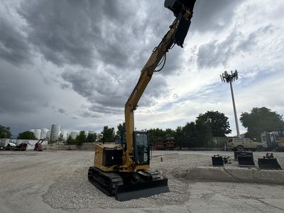 Cat 308 With Angle Blade, Brand New and Ready To Rent! 80 Class Excavator, 8 Ton