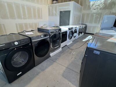 New Scratch And Dent Electric Dryers