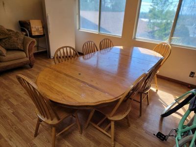 Large dining room table