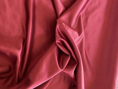 Beautiful red fabric upholstery or drapery