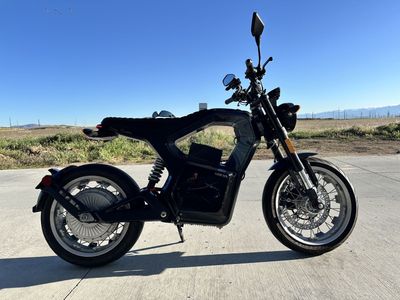 All Electric Black Sondors Metacycle Motorcycle