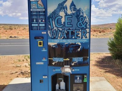 Self serve Ice Vending Business at Sand Hollow State Park