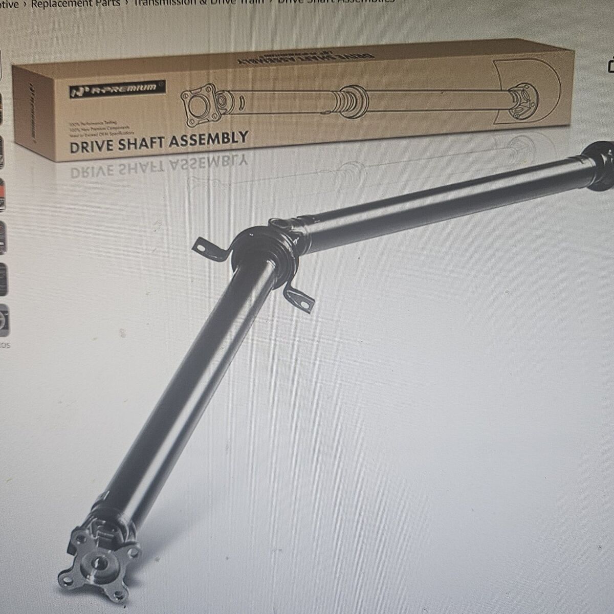 equinox, terrain driveline (NEW)