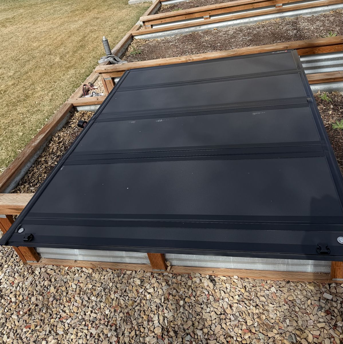 Back Flip Bed Cover Silverado 2500