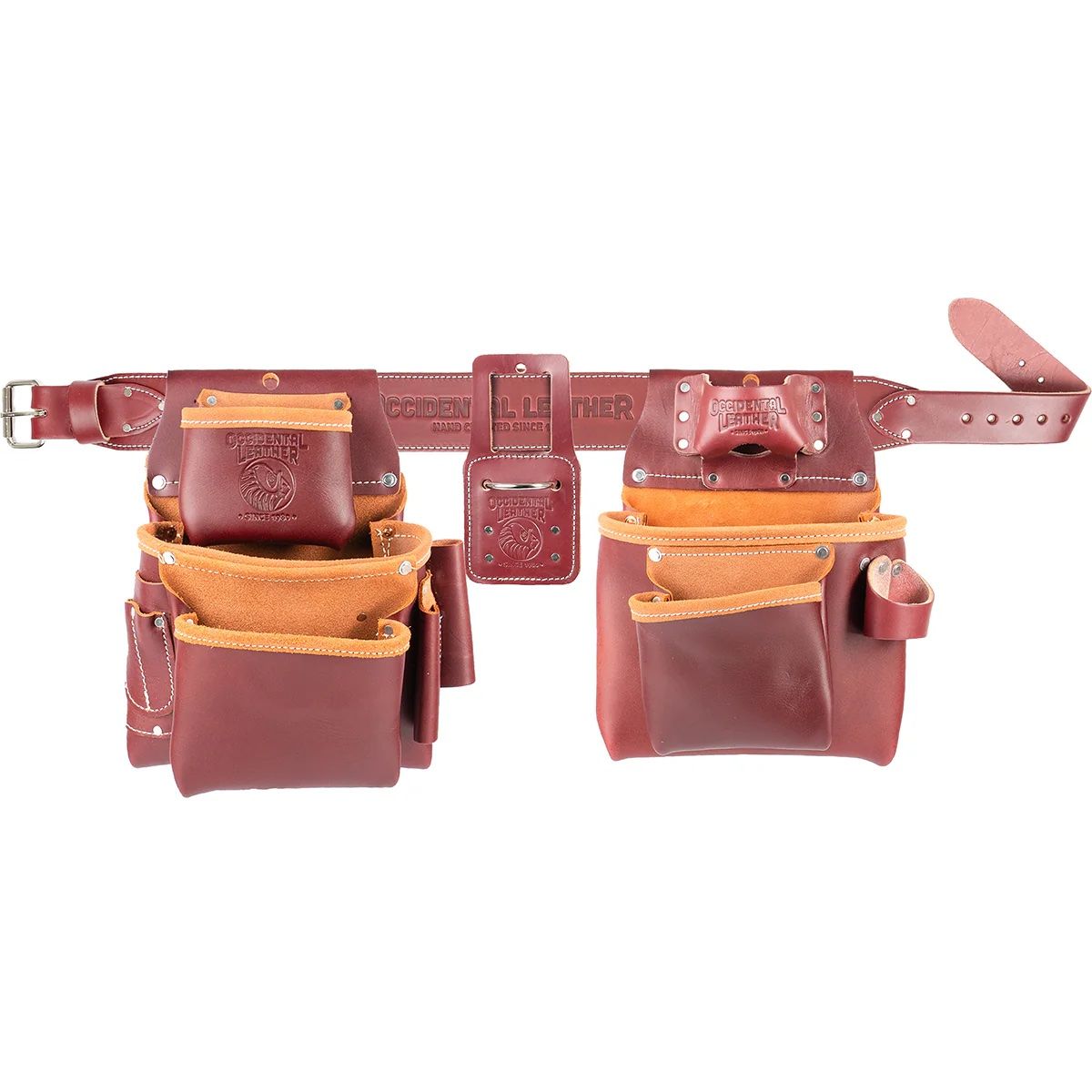 Occidental Leather Pro Framer Tool Bags w/Sheepskin Belt - XL