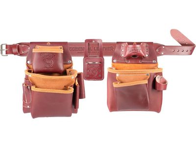 Occidental Leather Pro Framer Tool Bags w/Sheepskin Belt - XL