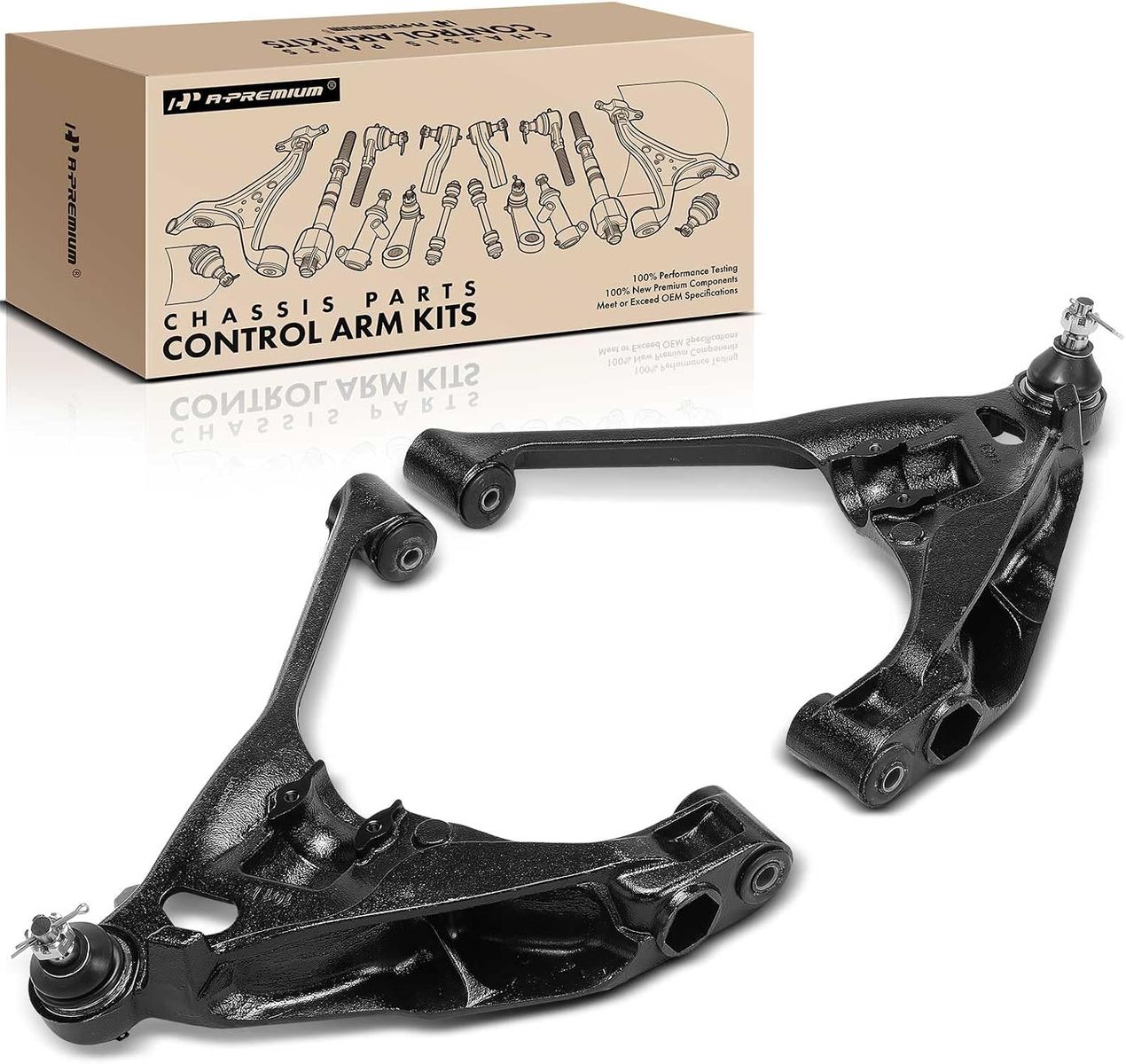 2000-2003 Dodge Durango, 2000-2004 Dakota Front Lower Control Arm Set