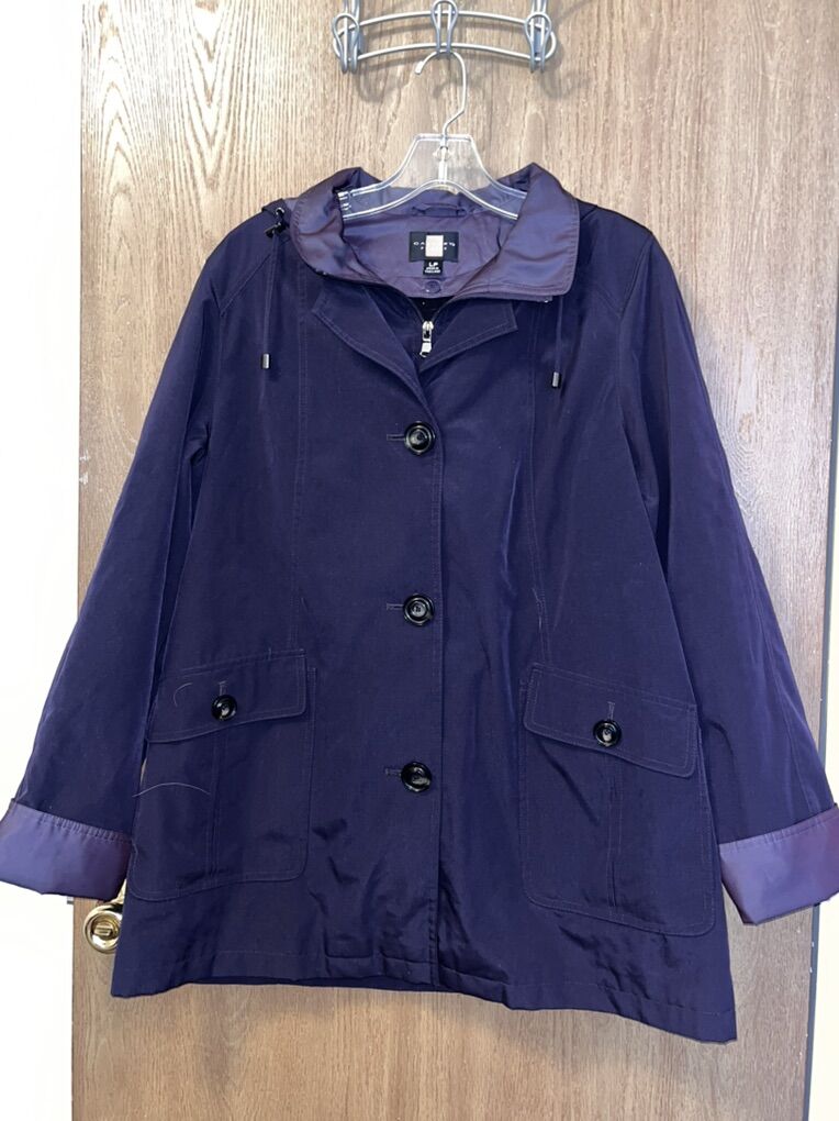 Gallery petite hooded coat