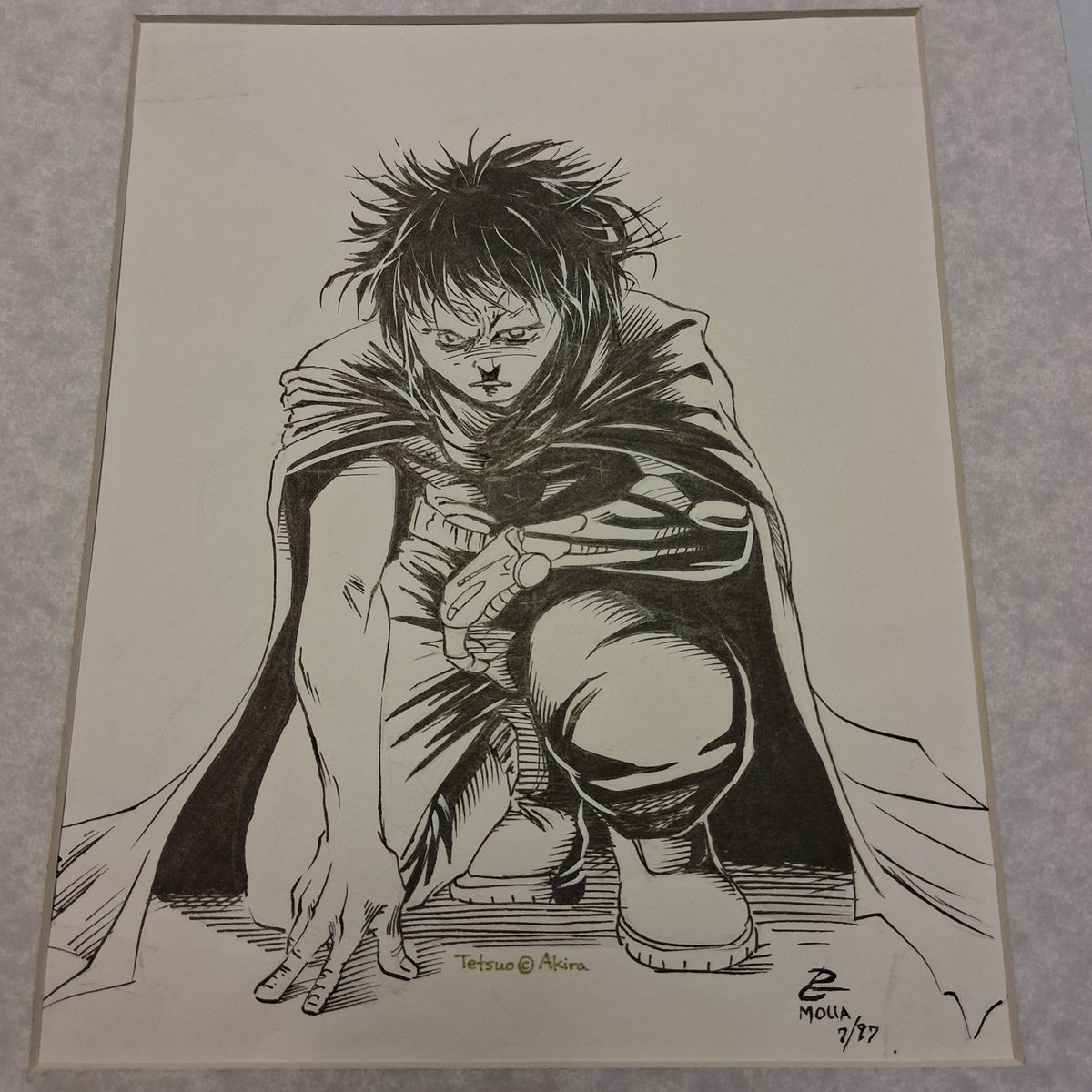 Tension Akira Manga Art Rare