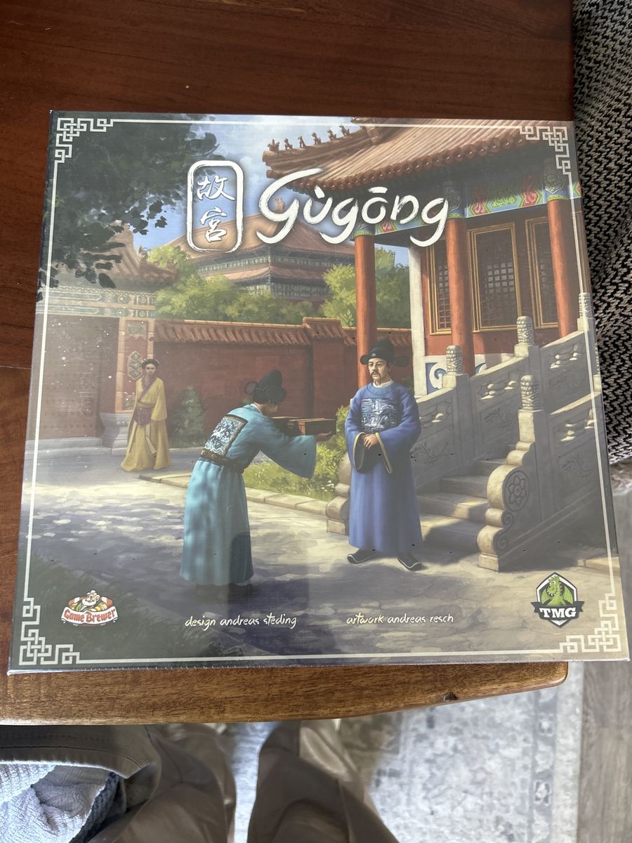 Gugong Board Game by Game Brewer and Tasty Minstrel Games - Strategy Game, Ages 12+, 1-5 Players, 90 Min