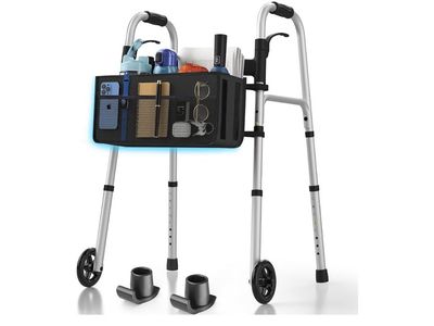 Folding Walker with Basket