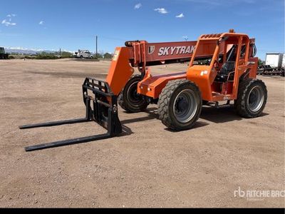 2014 Sky Track 6042 with Foam filled tires for rent.