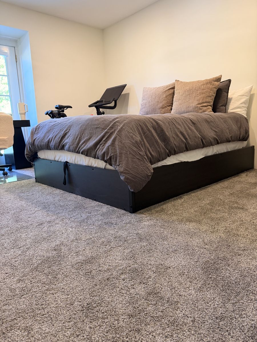 Queen Bed Frame with Storage