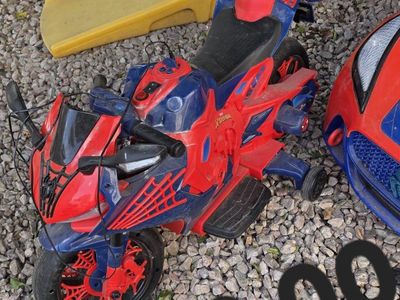Spider-Man Electric Ride-On Motorcycle