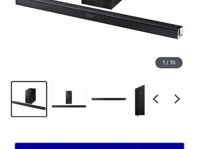 Samsung Soundbar & Subwoofer