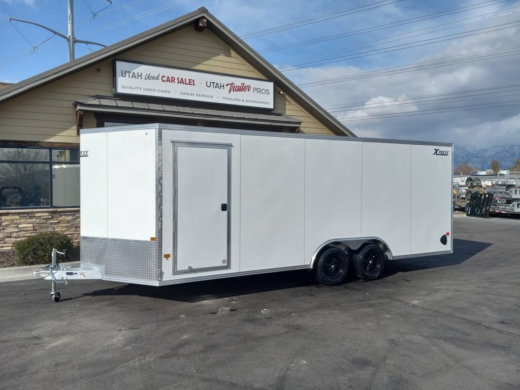 8x20 / 8.5x20 UTV/ATV/Car Hauler Pkg Enclosed Cargo ALL ALUMINUM Trailer Xpress 2026