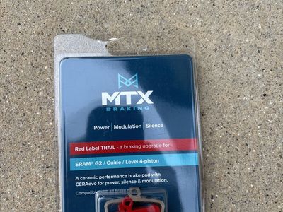 MTX SRAM G2 Guide Level 4-piston brake pads