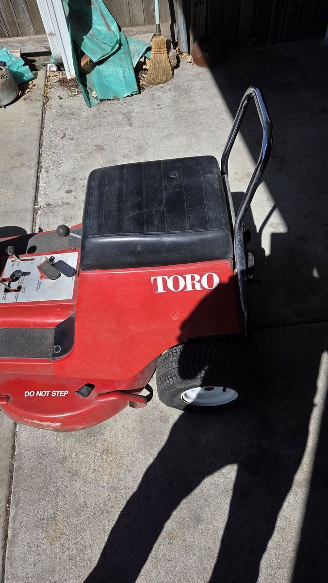 1972 toro riding mower