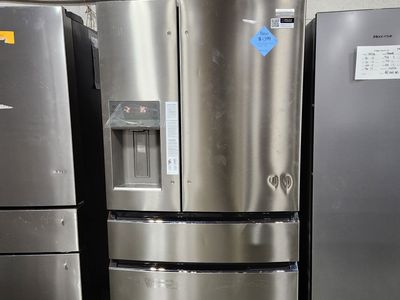 SCRATCH & DENT! FRIGIDAIRE GALLERY STAINLESS STEEL 4-DOOR FRIDGE!