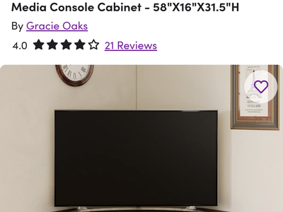 Corner TV Stand For 65 Inch TV - With Sliding Barn Door - Wood Entertainment Center - Media Console Cabinet - 58"X16"X31.5"H