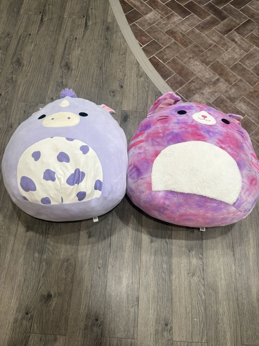 Two huge Squishmallows