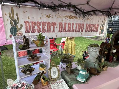 Springville Farmers Market- Succulent Arrangements