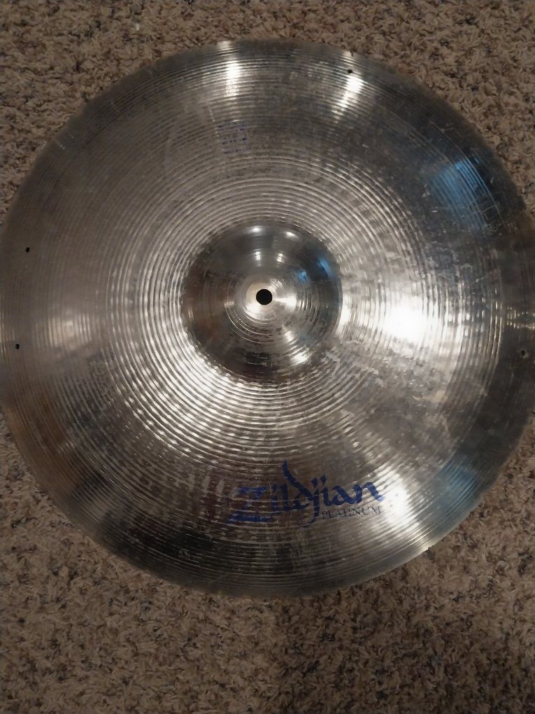 Zildjian Platinum 20" Ping Ride Cymbal Used Percussion Instrument
