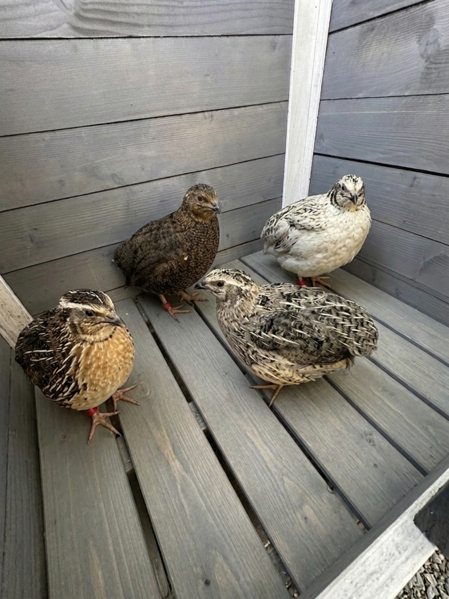 10 Week Male Coturnix Cortex Quail Quails