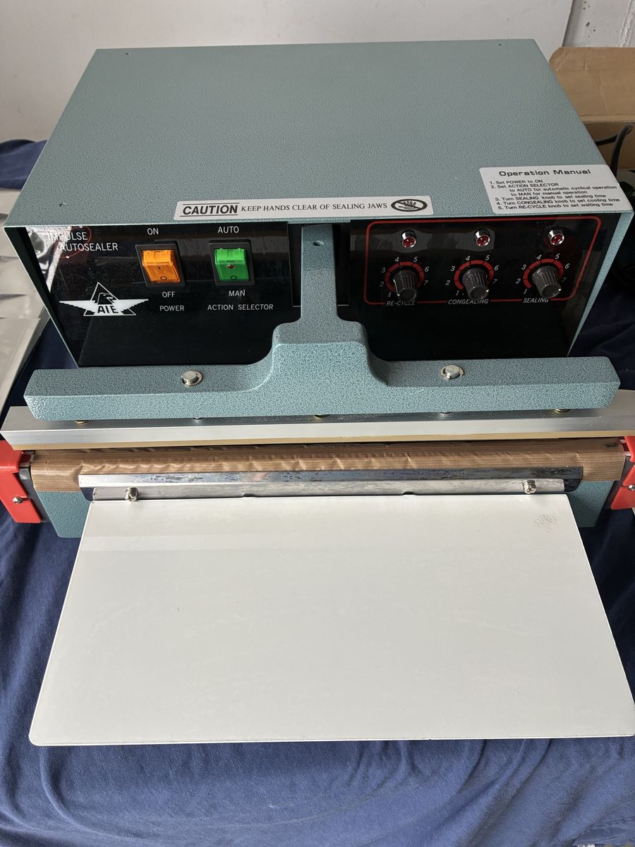 AIE Impulse Autosealer Sealing Machine with Manual
