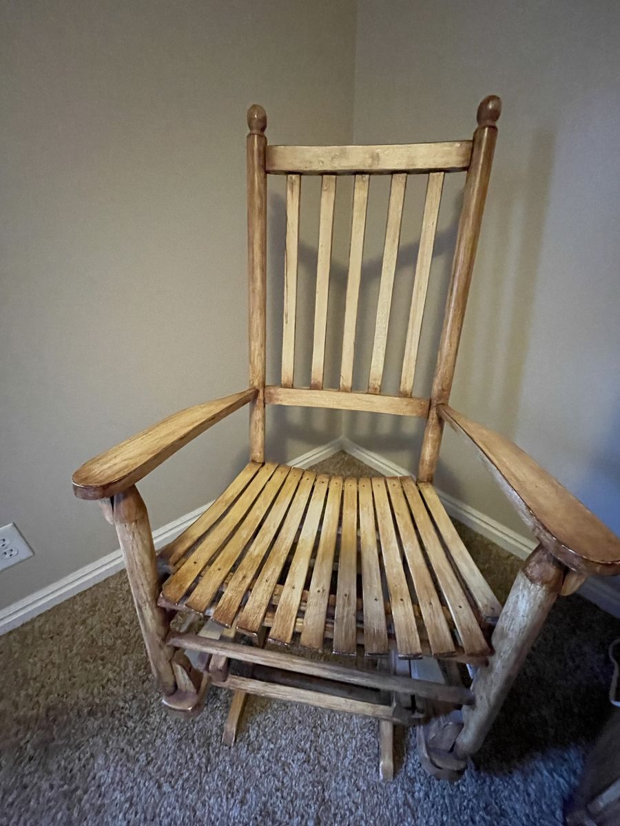 Rocking chair and matching hutch