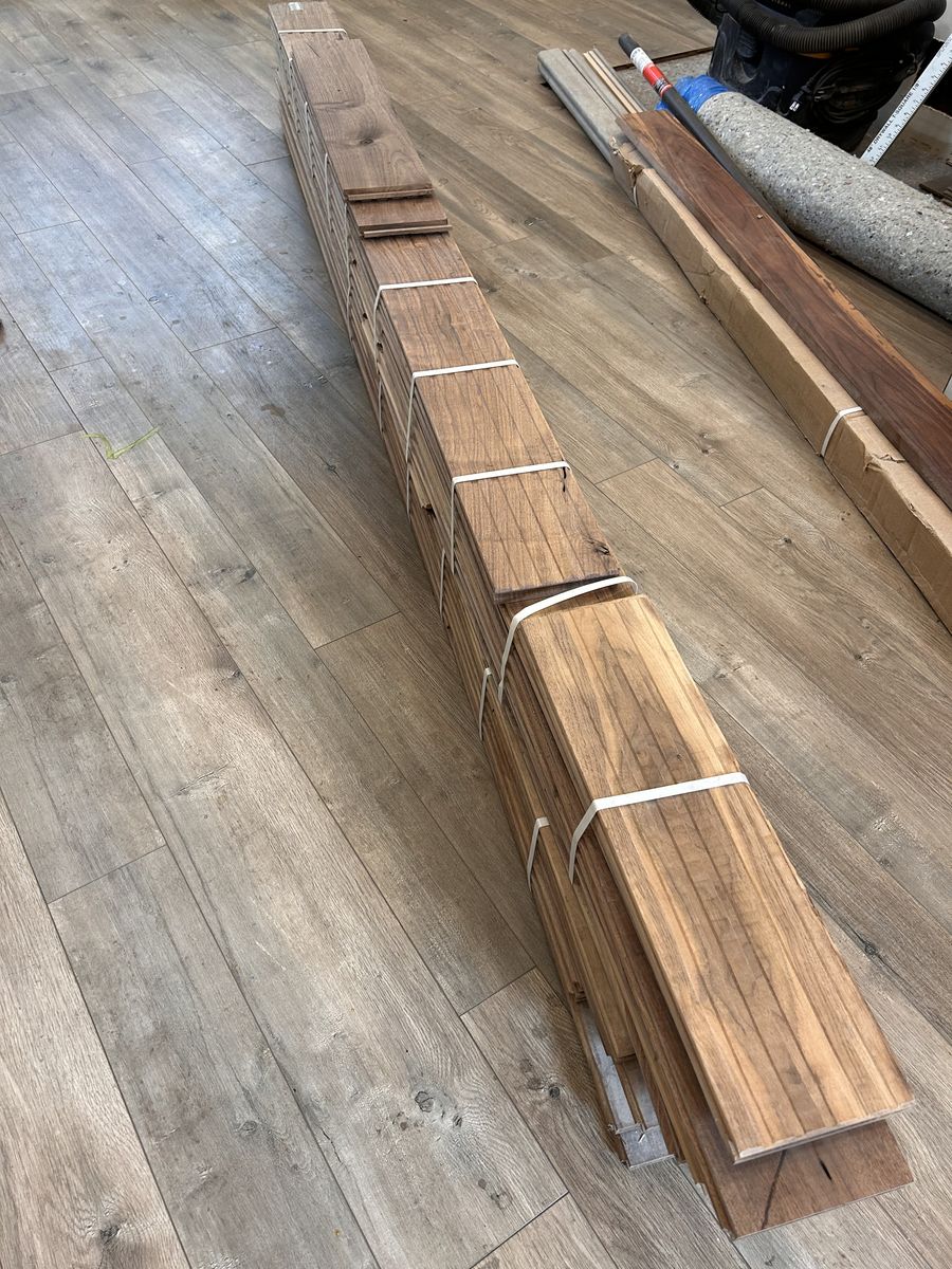 13sq feet beautiful walnut flooring boards