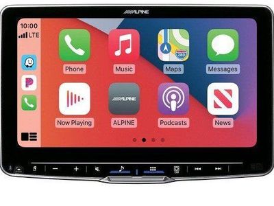 9" Alpine competition head unit *New in box. ILX-309