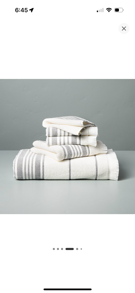 Hearth & Hand Bathroom Set – Shower Curtain + 12 Towels