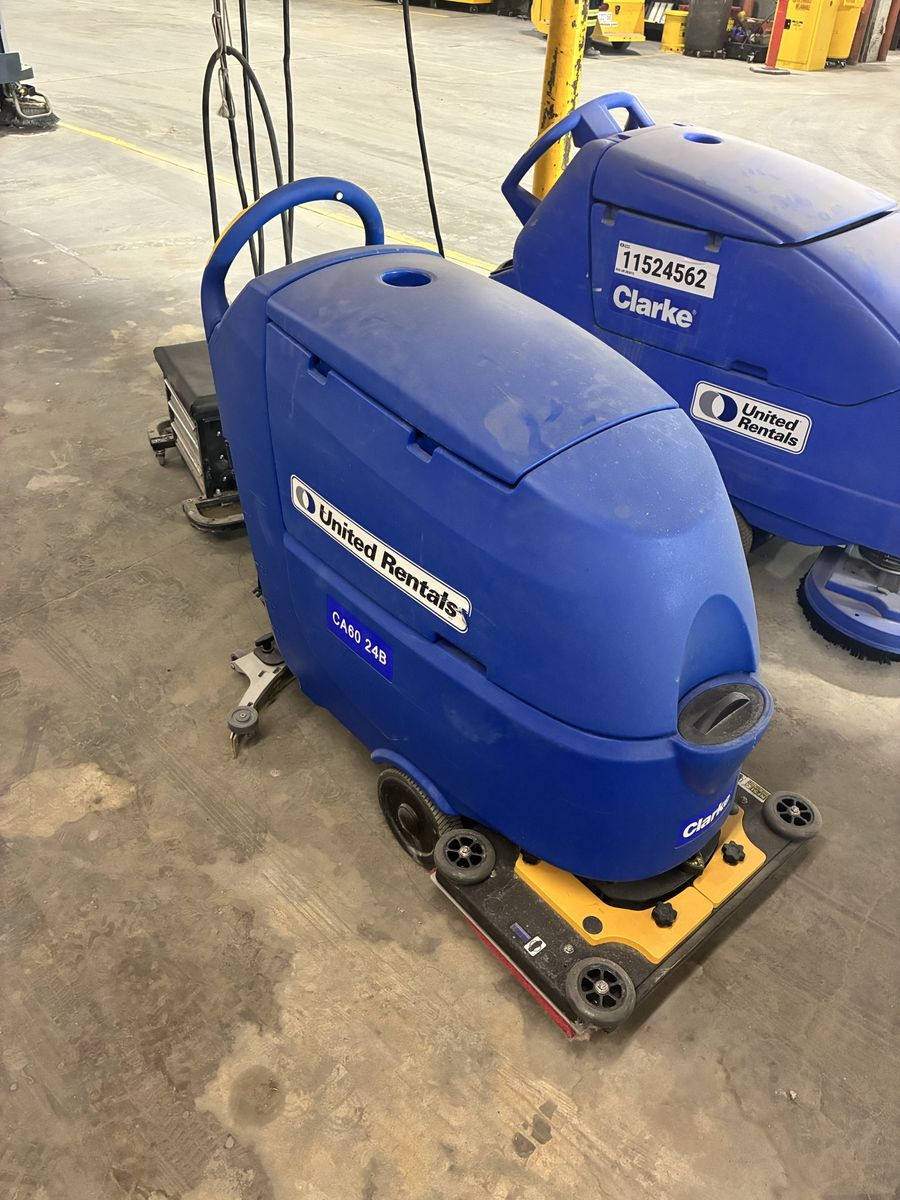 WALK BEHIND FLOOR SCRUBBER 20 INCH