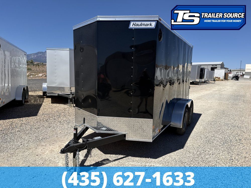 6x12 Haulmark Passport Enclosed Cargo Trailer - 6'6" Interior - 7K GVWR -