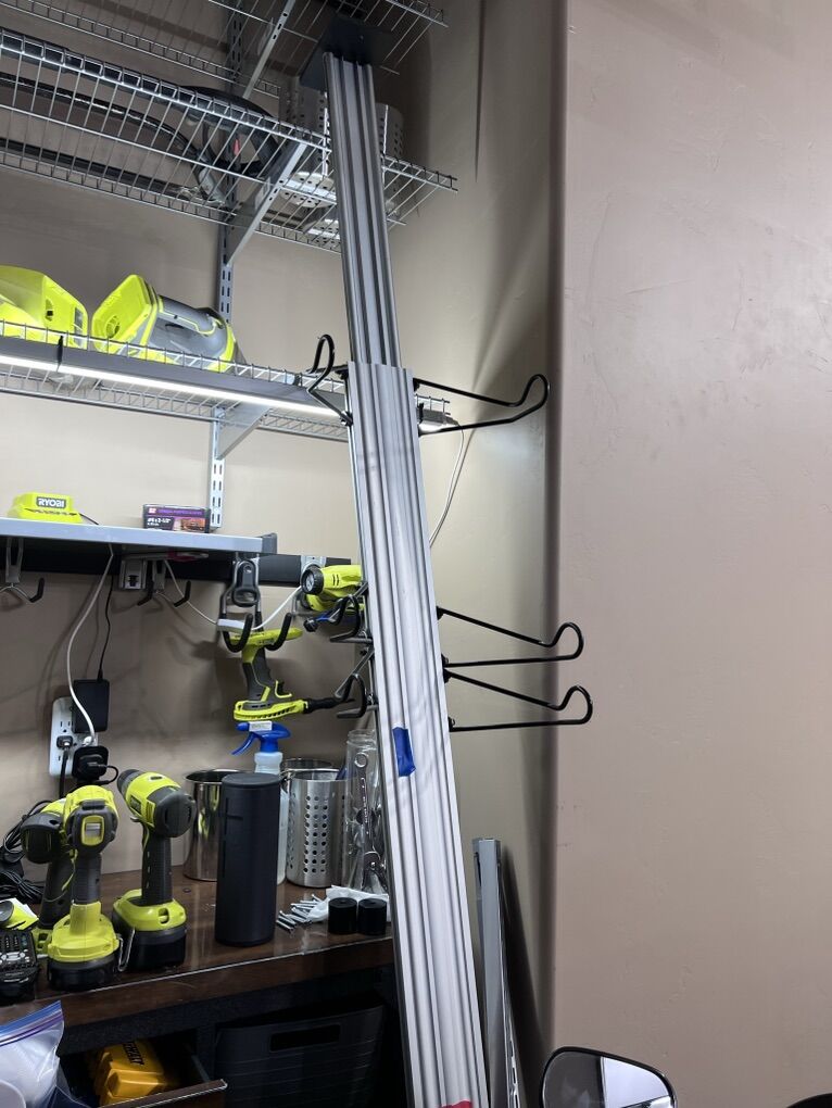 Tension Mount Garage Bike Rack