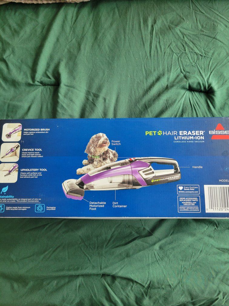 Hand Vacuum- Ideal for Pet Hair